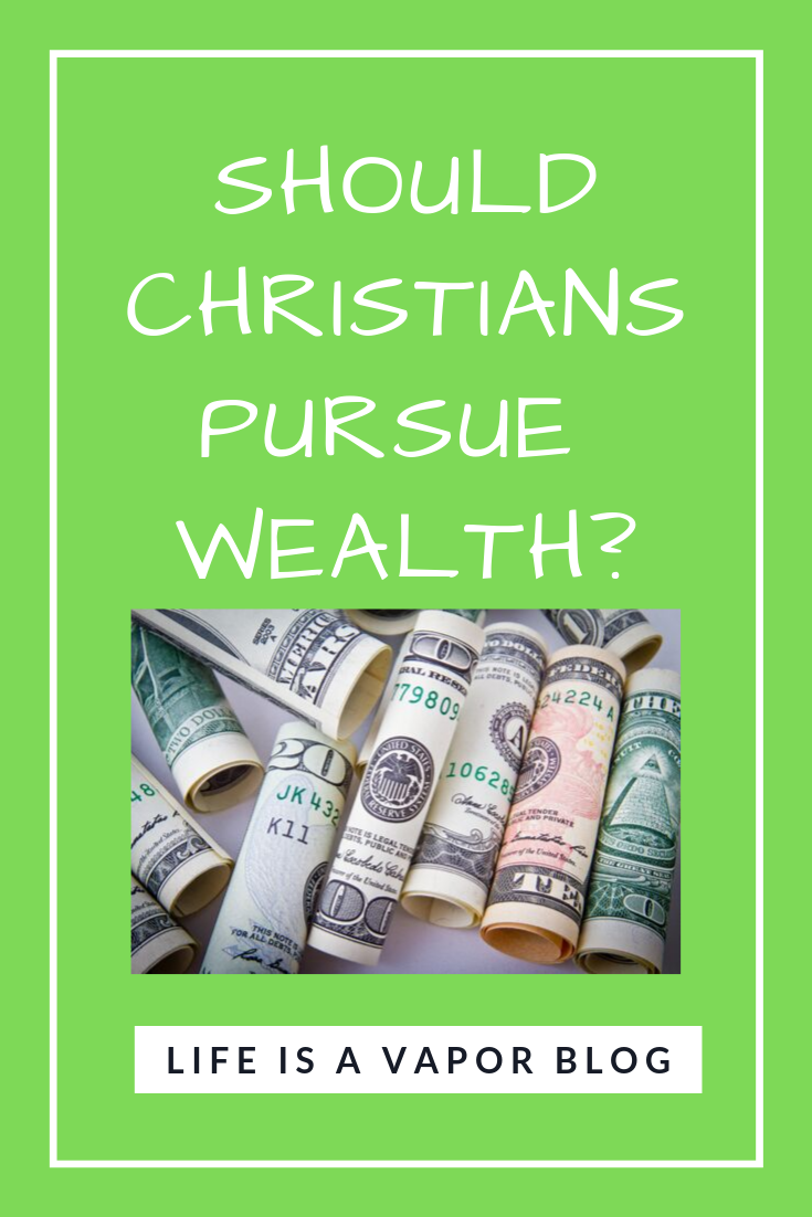 Christians and Wealth Pinterest